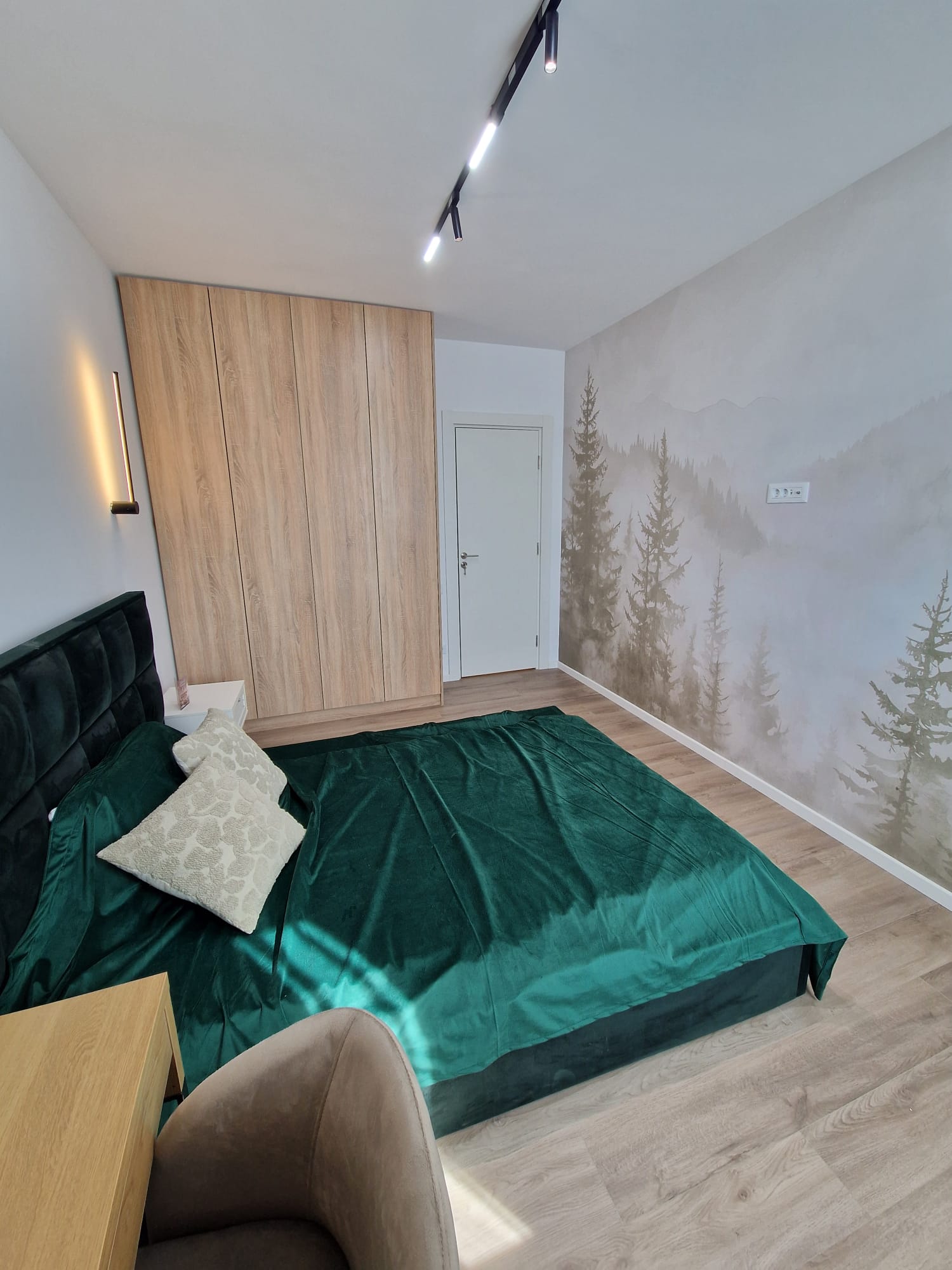 După — Apartament cu open space și nișă de dormit