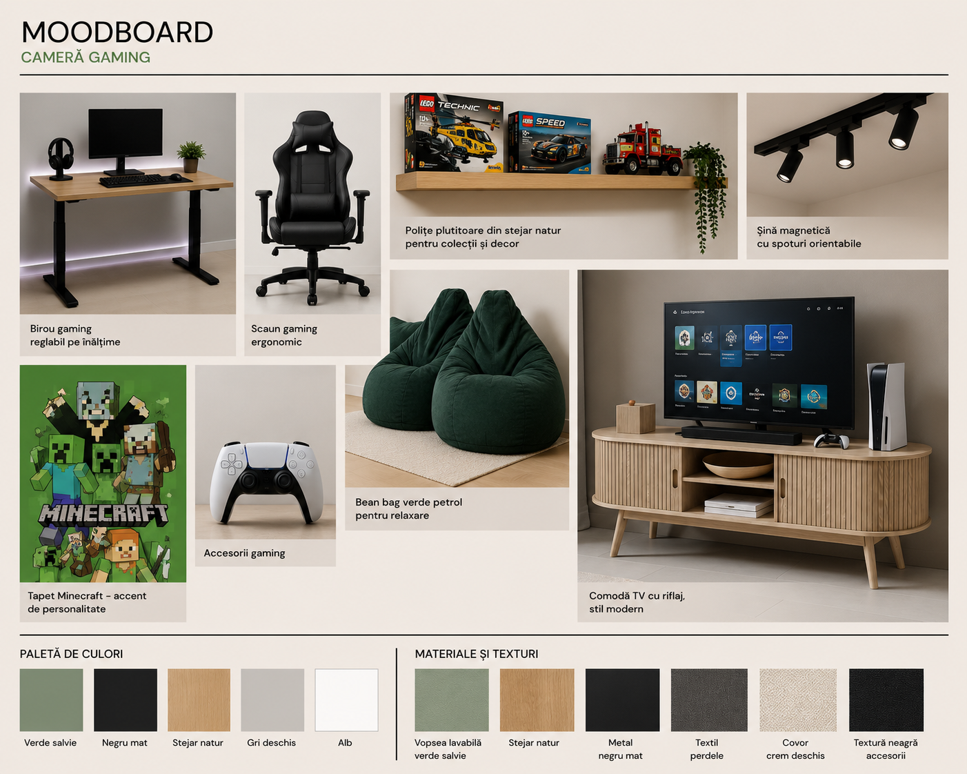 Moodboard 1 — Camera gaming