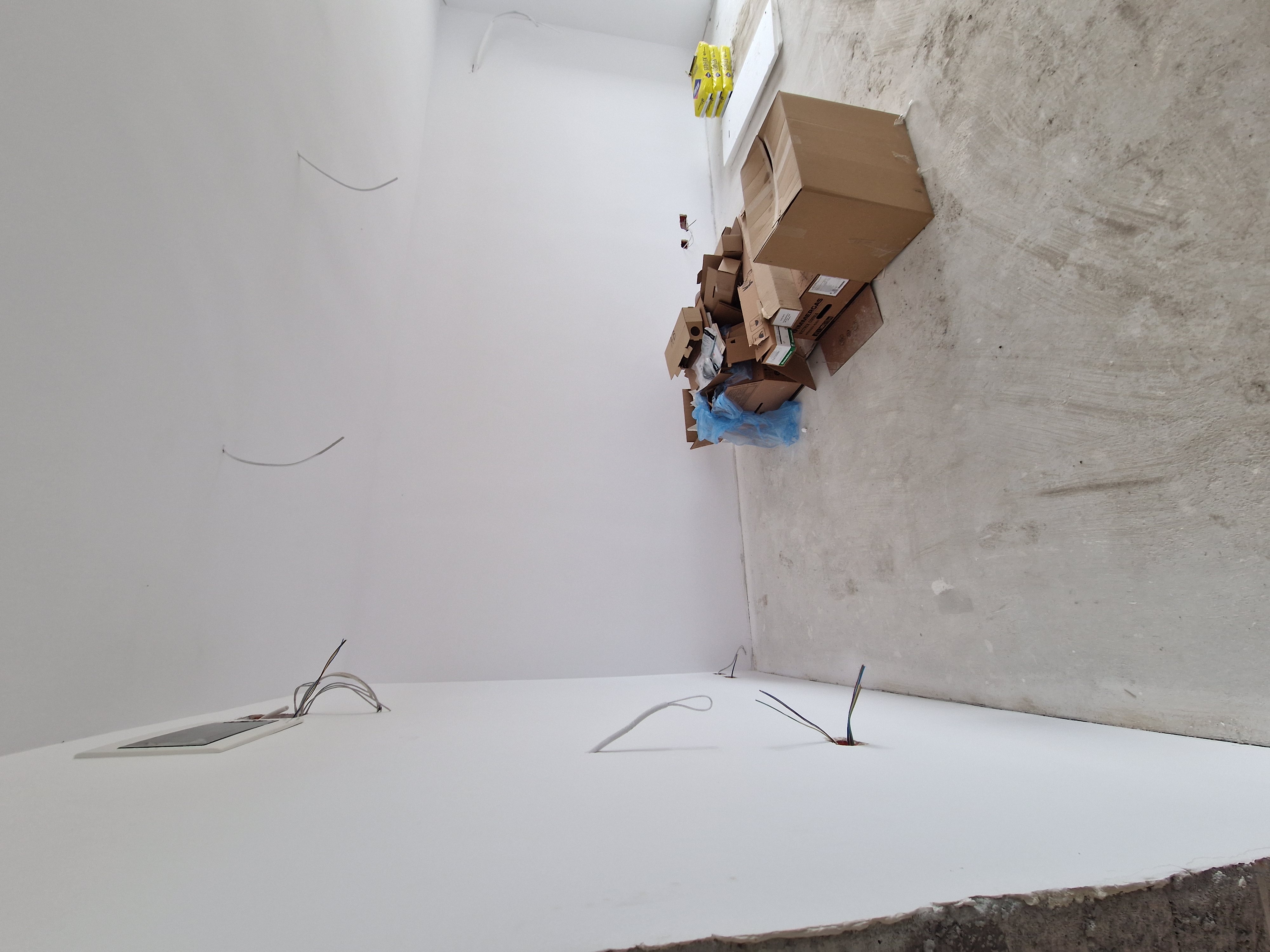 Before — Open-Plan Apartment with a Sleeping Nook