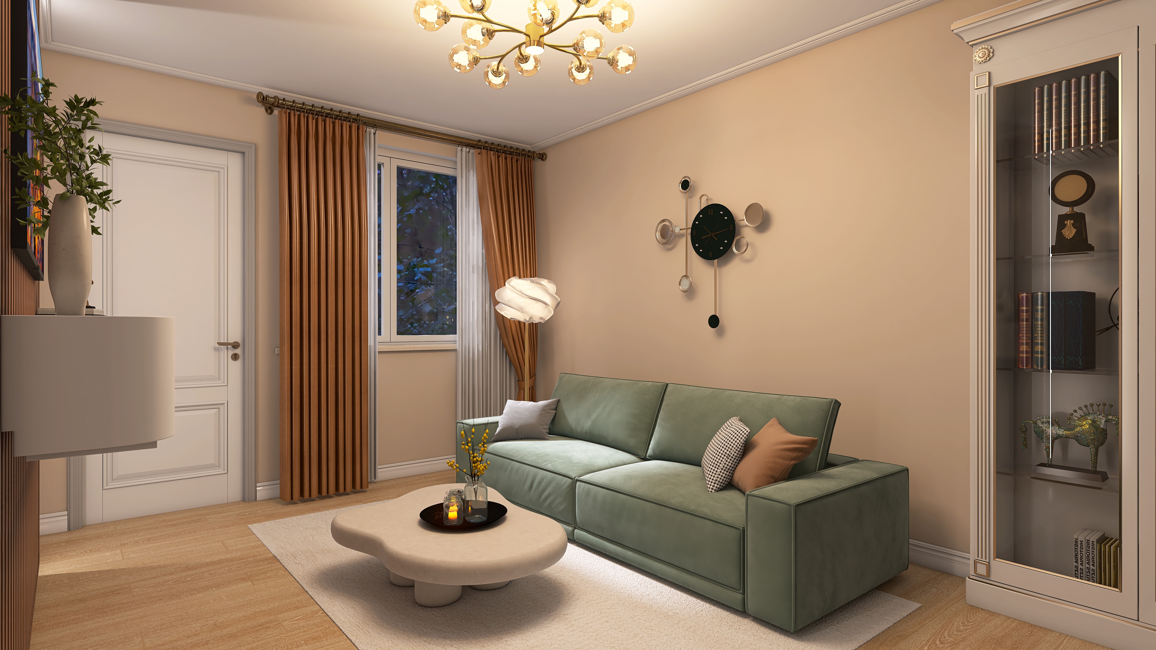 Living — Apartament 2 Camere
