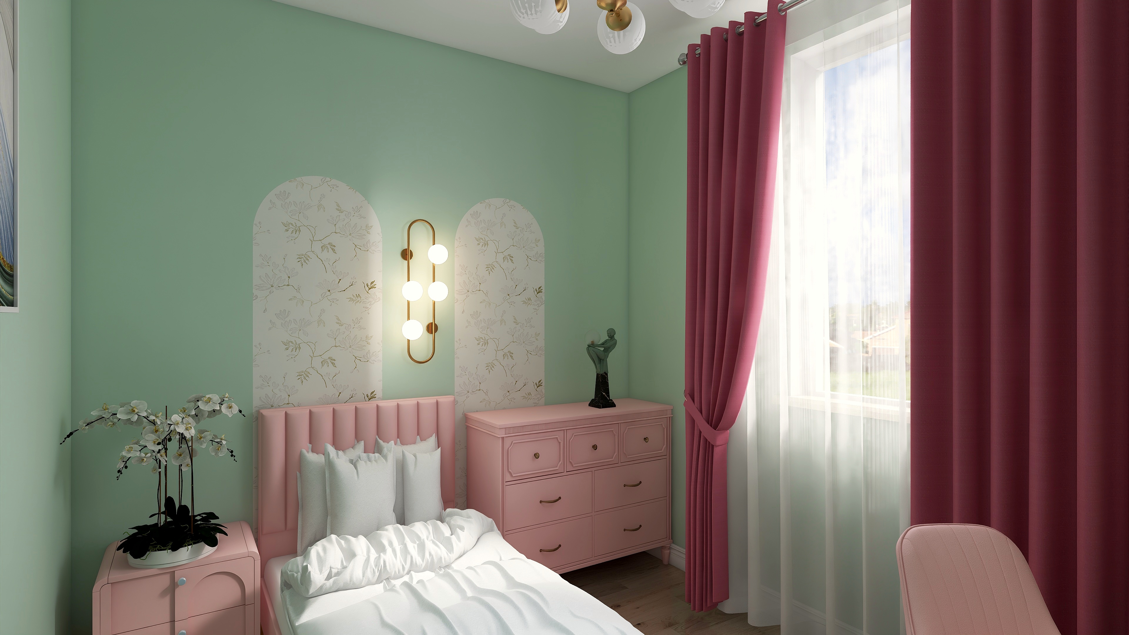 Dormitor Pastel Elegance